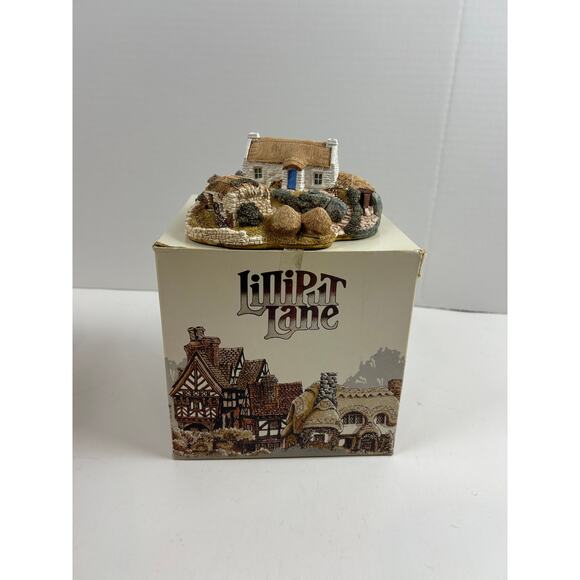Lilliput Lane Ballykerne Croft Cottage 1989 Irish Collection Boxed with Deed - Picture 1 of 12